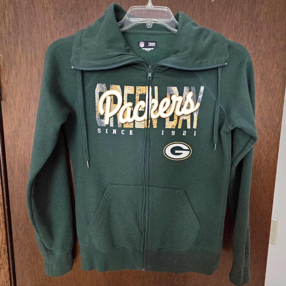 Green Bay Packers Full Zip Sweatshirt